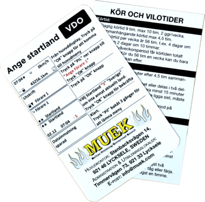 YKB Delkurs 3 Elevfolder Gods- & persontranporter - Bild 5
