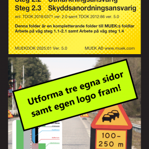 Arbete på väg 2.2 - 2.3 Elevfolder, egen logotype